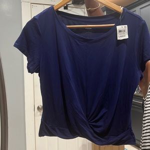 Inc Blue top size L